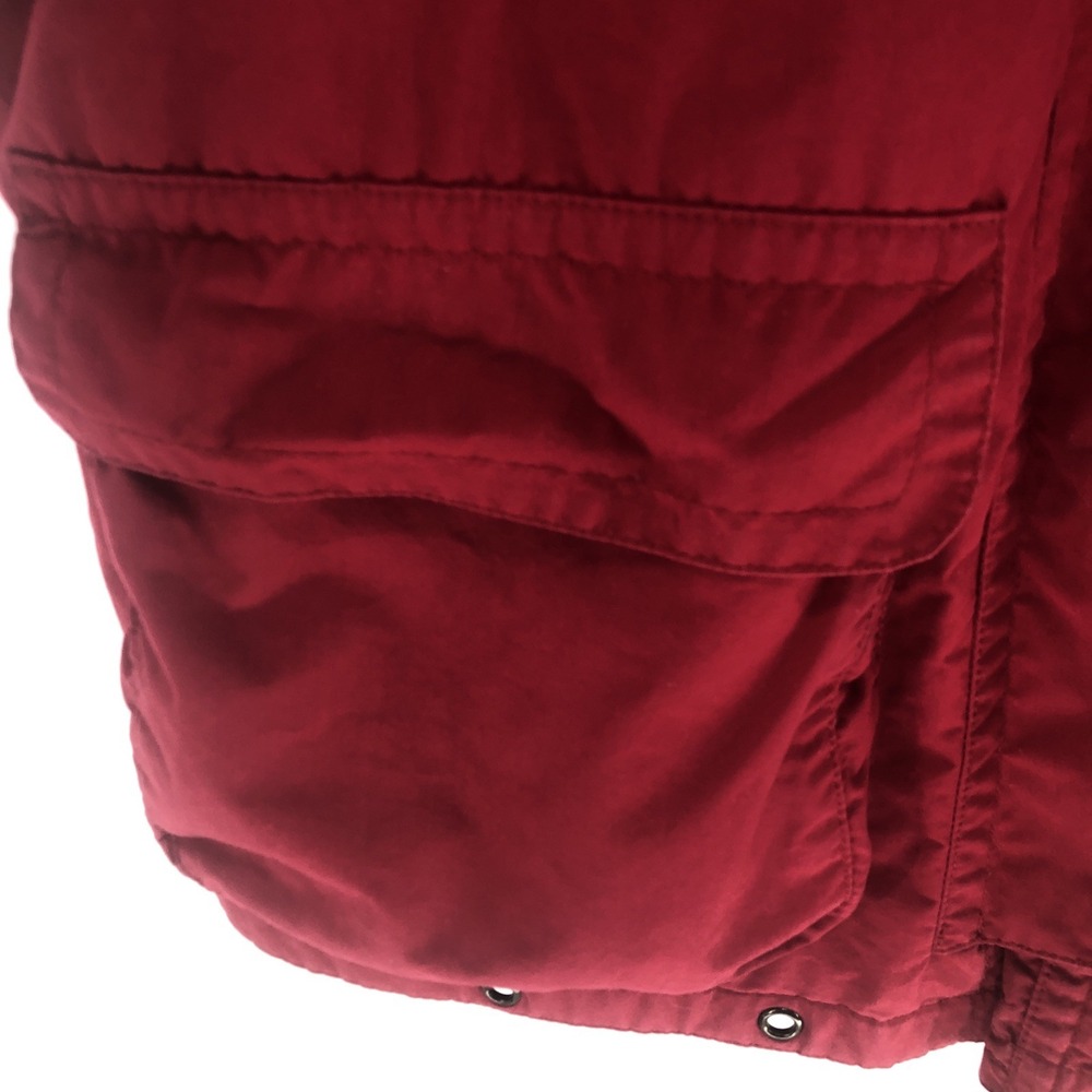 Eddie Bauer Vintage Women's Medium Wind/ Rain Jacket Canvas Coat Zip Button Hood - Picture 11 of 16